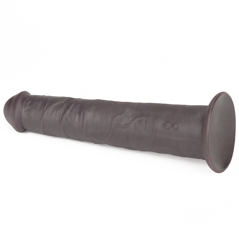 Gode vibrant rotatif Big Rotacock 24 x 5cm Marron – Image 4