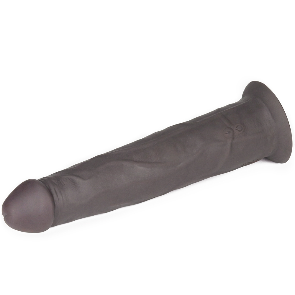 Gode vibrant rotatif Rotacock 22 x 5cm Marron – Image 5