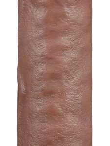 Gode vibrant Softee Bizz 20 x 3.7 cm Marron