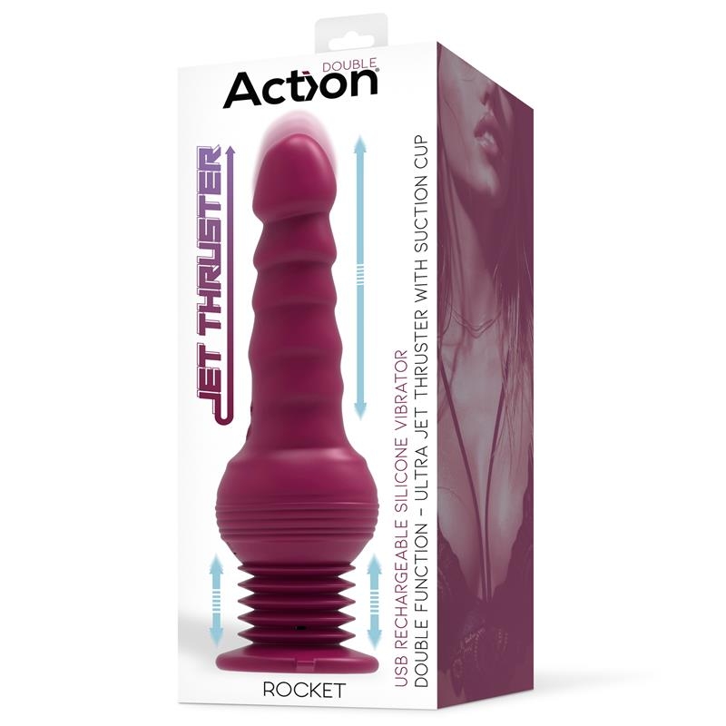 Gode Vibrant Va-et-Vient Rocket 13 x 4.2cm – Image 2