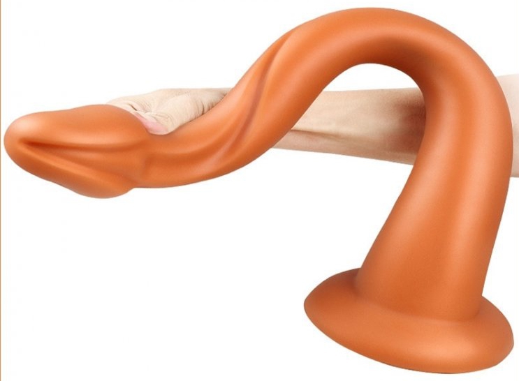 Gode Whale Dildo M 40 x 5.5 cm - Pointe 4.6 cm – Image 3