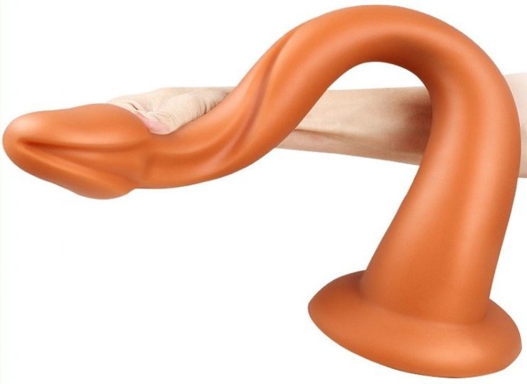 Gode Whale Dildo S 38 x 3.8 cm - Pointe 3.5 cm – Image 3