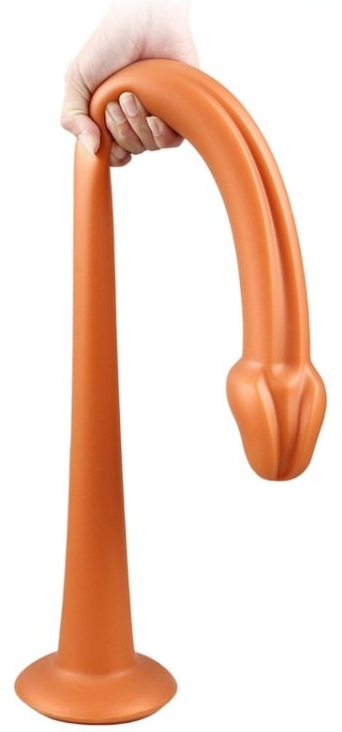Gode Whale Dildo S 38 x 3.8 cm - Pointe 3.5 cm – Image 5