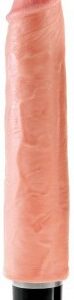 Gode XL vibrant King Cock Stiffy 25 x 5.5cm Flesh