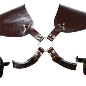 Harnais Armure Vintage Armor Noir