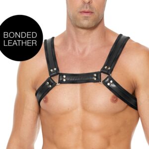 Harnais Buckle Bulldog Noir