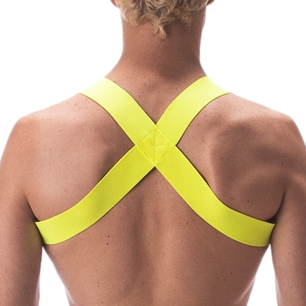Harnais élastique Leonsh Jaune Neon – Image 2