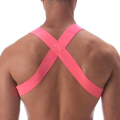 Harnais élastique Leonsh Rose Neon – Image 2