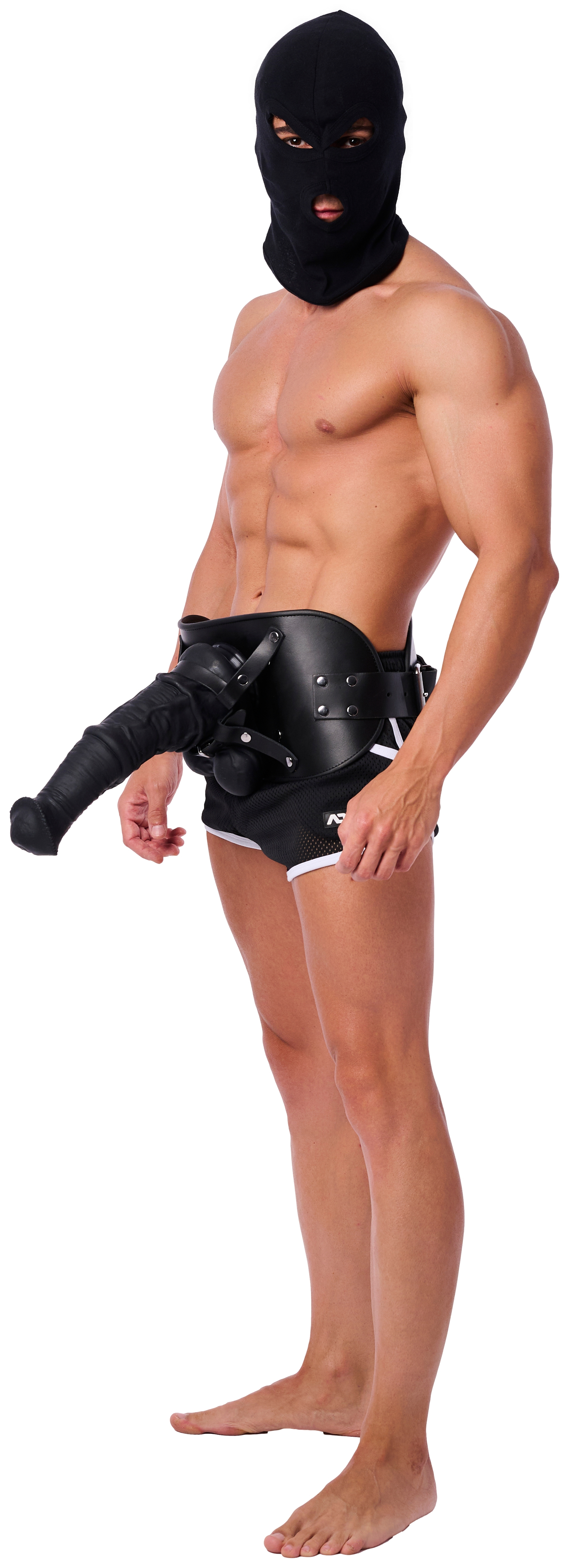 Harnais en cuir pour grand gode – Image 2