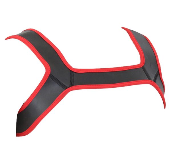 Harnais en néoprène Neo Harness Noir-Rouge – Image 4