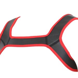 Harnais en néoprène Neo Harness Noir-Rouge