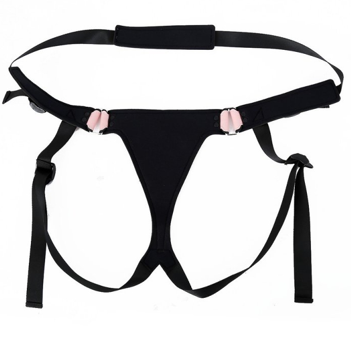 Harnais Gode-ceinture Pink Pants Rose – Image 2