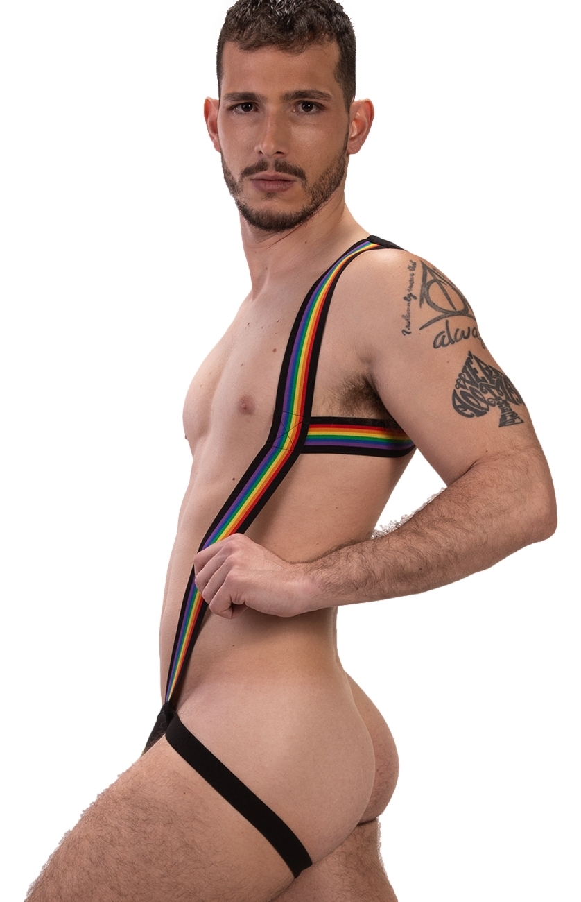 Harnais Jock Pride Infinity Noir – Image 3