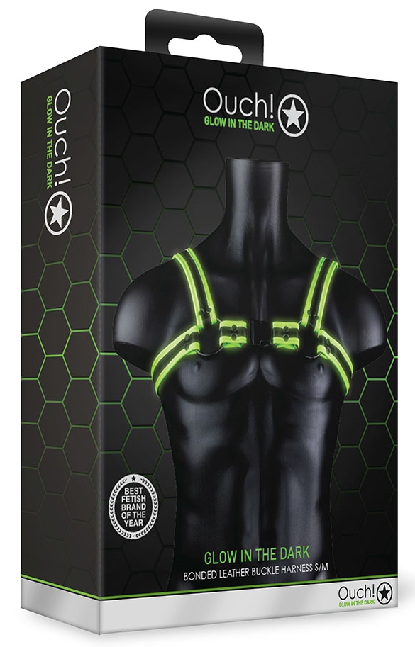 Harnais phosphorescent Glow Strike Noir – Image 3