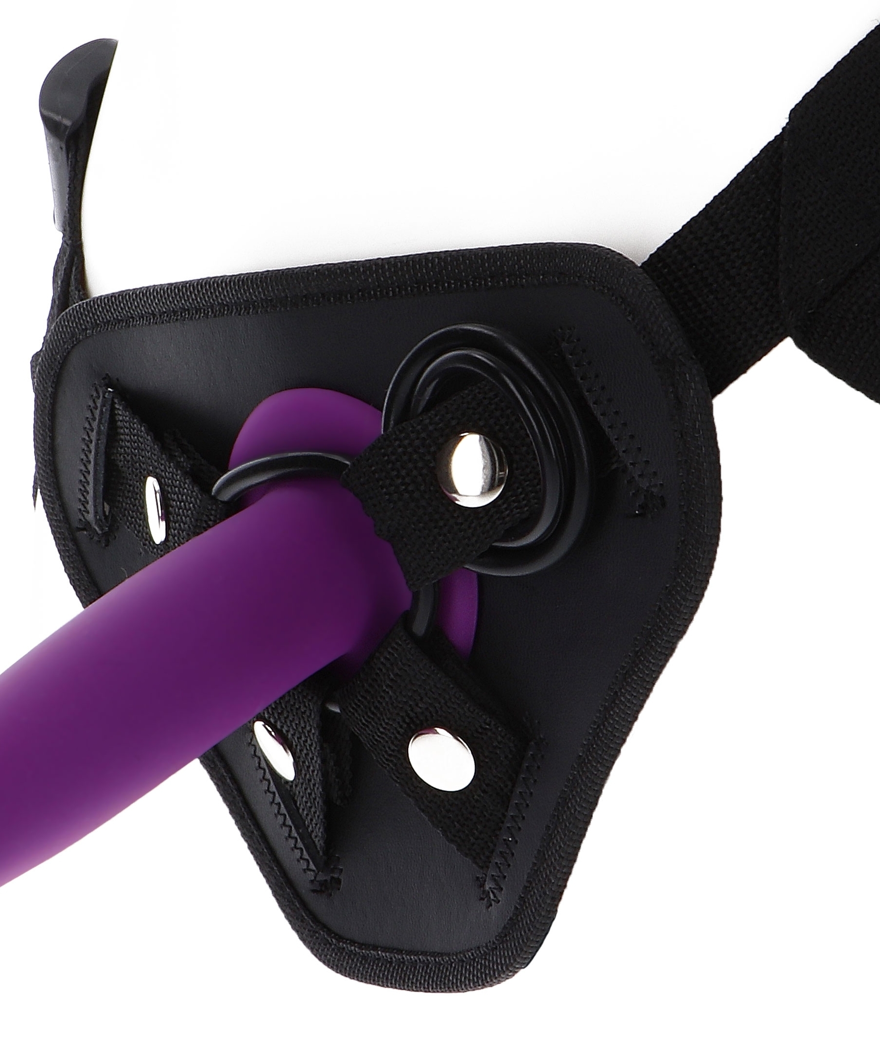 Harnais pour Gode ceinture Strap-On Deluxe Get Real Noir – Image 9