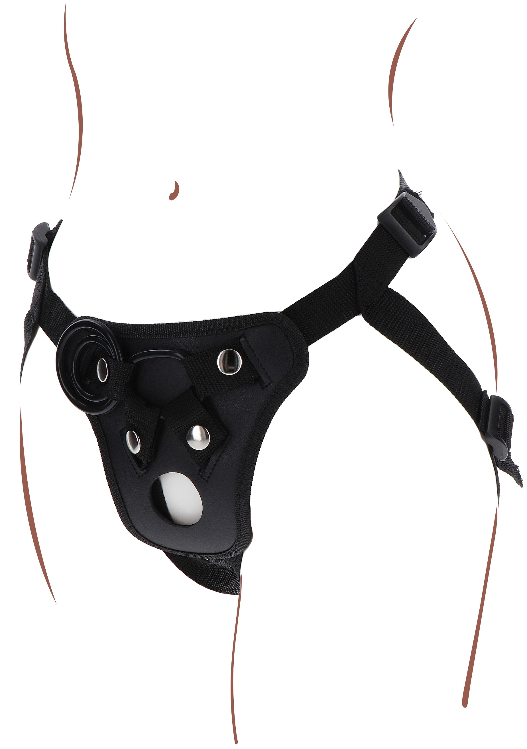 Harnais pour Gode-ceinture Strap-On Pleasure – Image 5