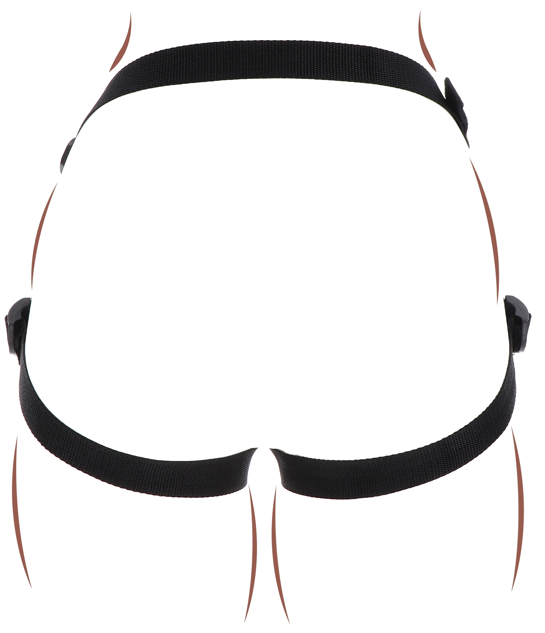 Harnais pour Gode-ceinture Strap-On Pleasure – Image 7