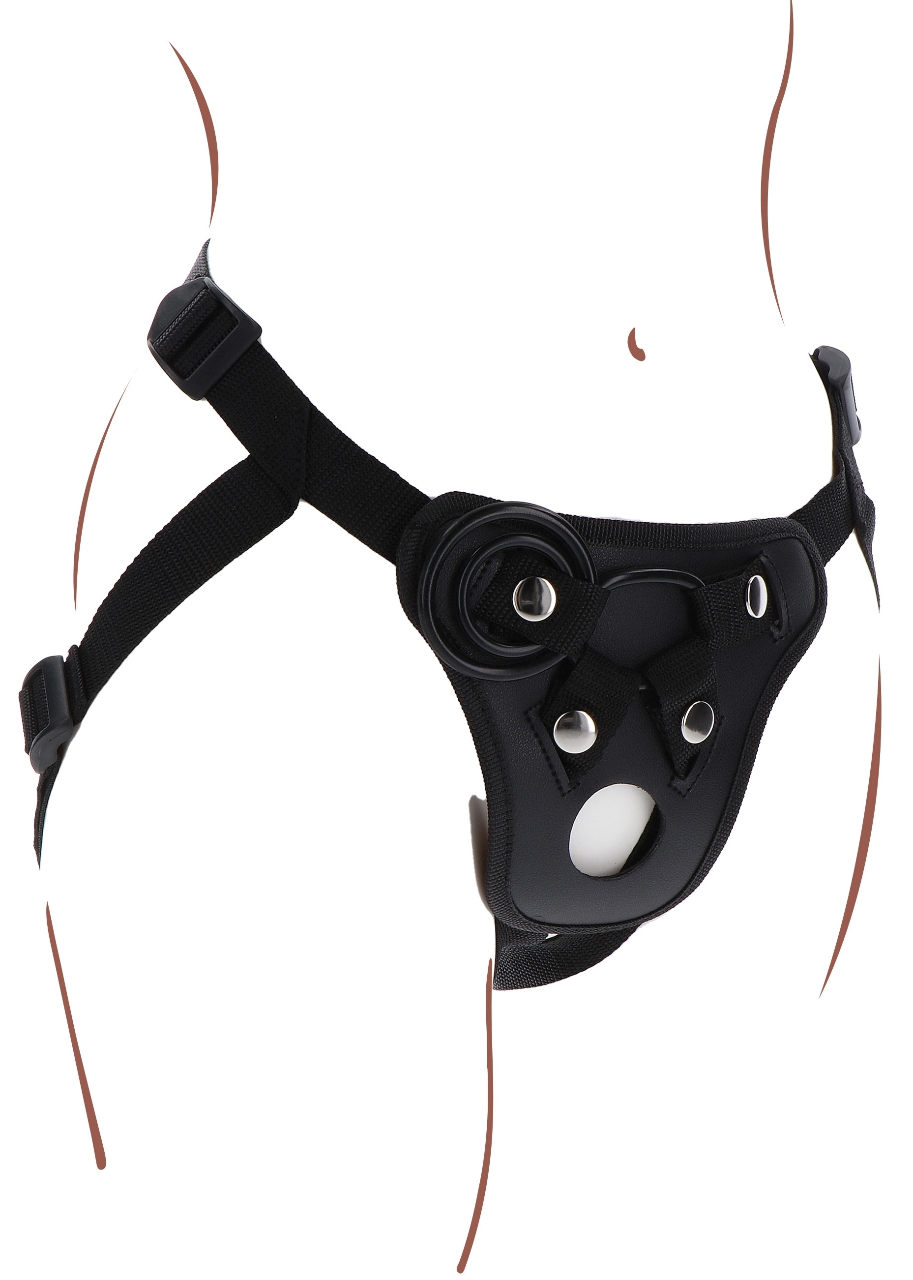 Harnais pour Gode-ceinture Strap-On Pleasure – Image 8