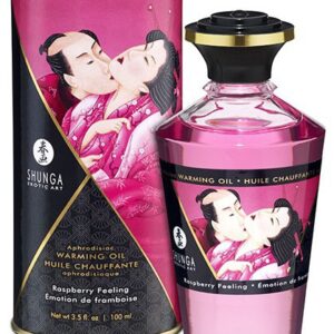 Huile de massage Chauffante Aphrodisiaque - Émotion de FRAMBOISE 100 ml