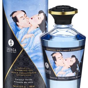 Huile de massage Chauffante Aphrodisiaque - Frisson COCO 100 mL