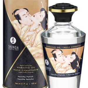 Huile de massage Chauffante Aphrodisiaque - VANILLE Fétiche 100 ml