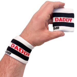 Bandeaux de poignets DADDY x2