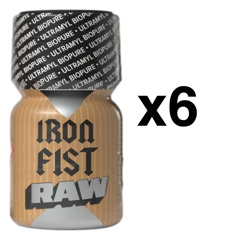 IRON FIST RAW 10ml x6