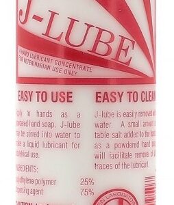 J-LUBE 284G - LUBRIFIANT VÉTÉRINAIRE