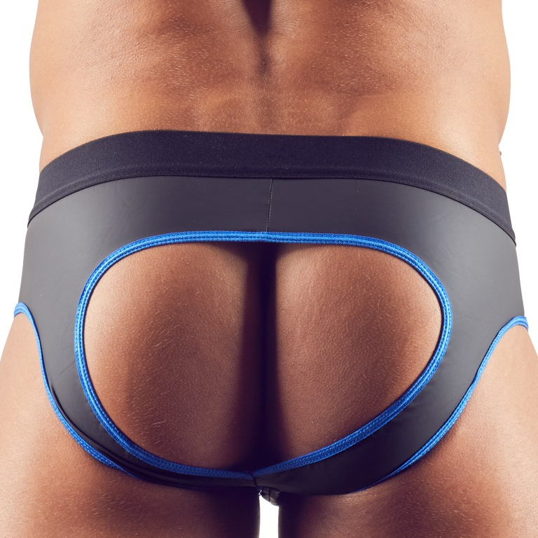 Jockstrap Joy Zip Noir-Bleu – Image 2