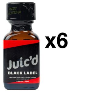 JUIC'D BLACK LABEL 24ml x6