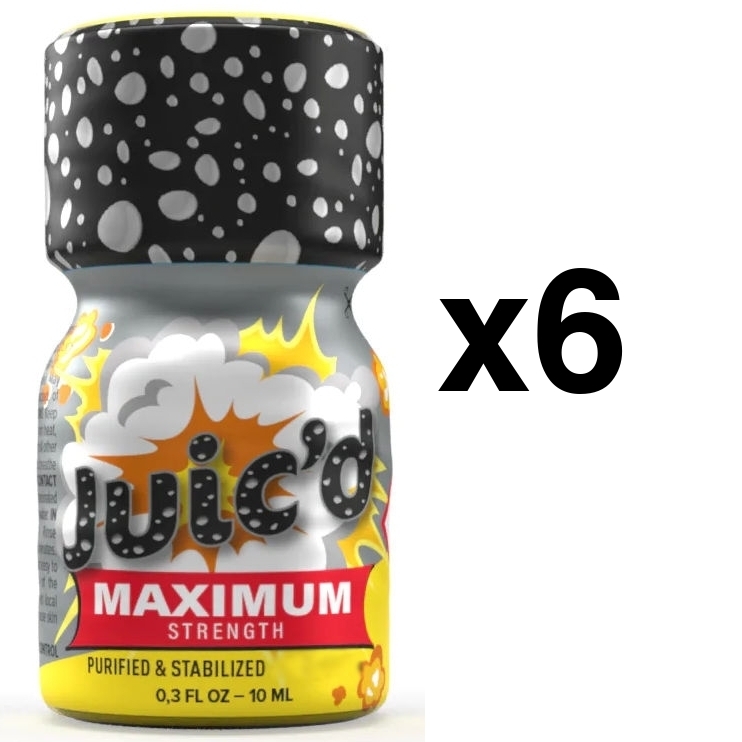 JUIC'D MAXIMUM 10ml x6