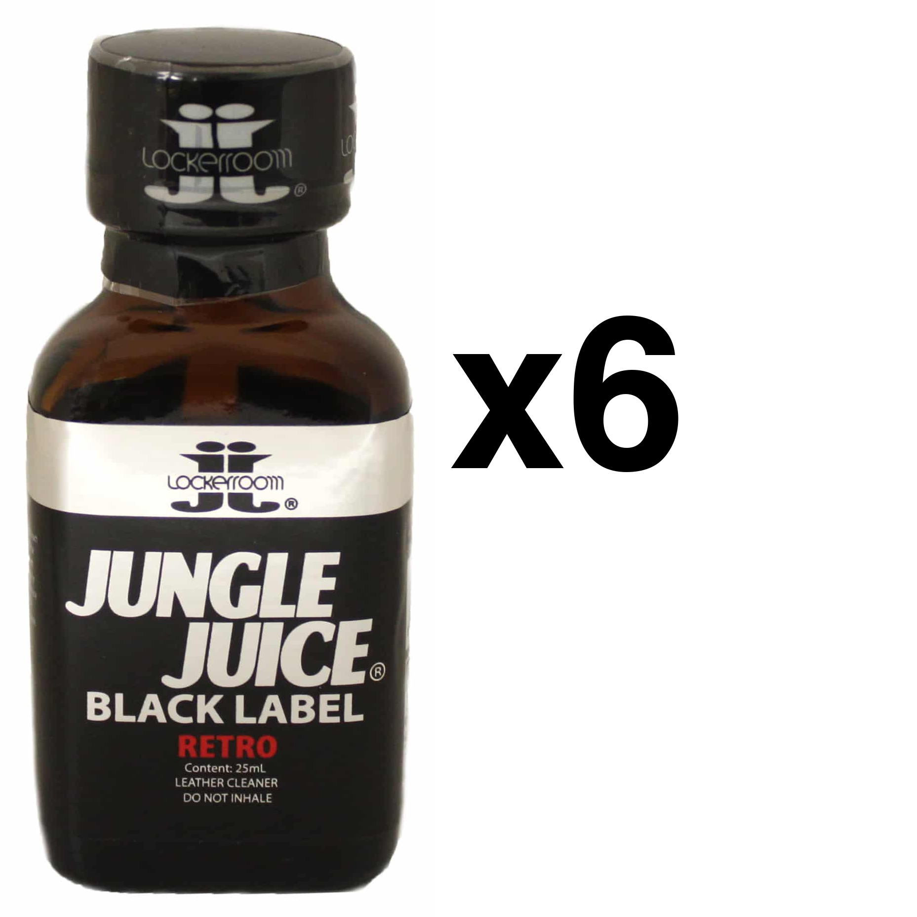 JUNGLE JUICE BLACK RETRO 25ml x6
