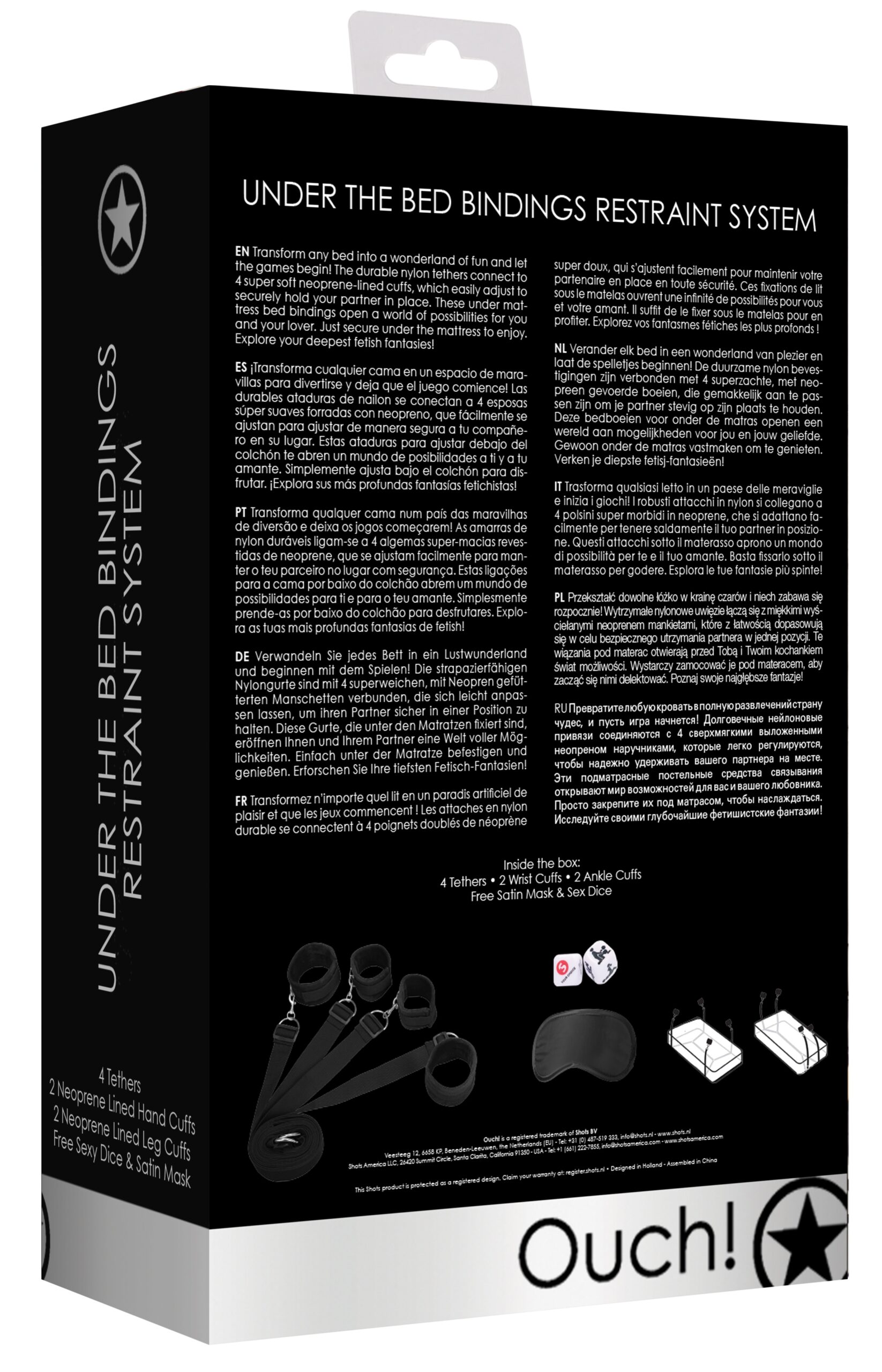 Kit 4 Attaches de lit Bondage – Image 3