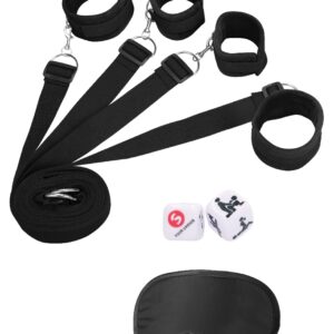 Kit 4 Attaches de lit Bondage