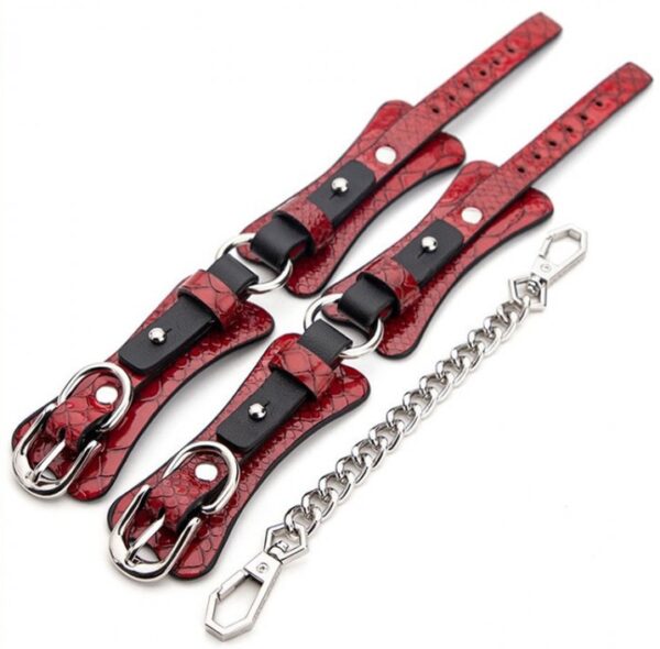 Kit BDSM 7 Pièces Caïman Rouge – Image 2