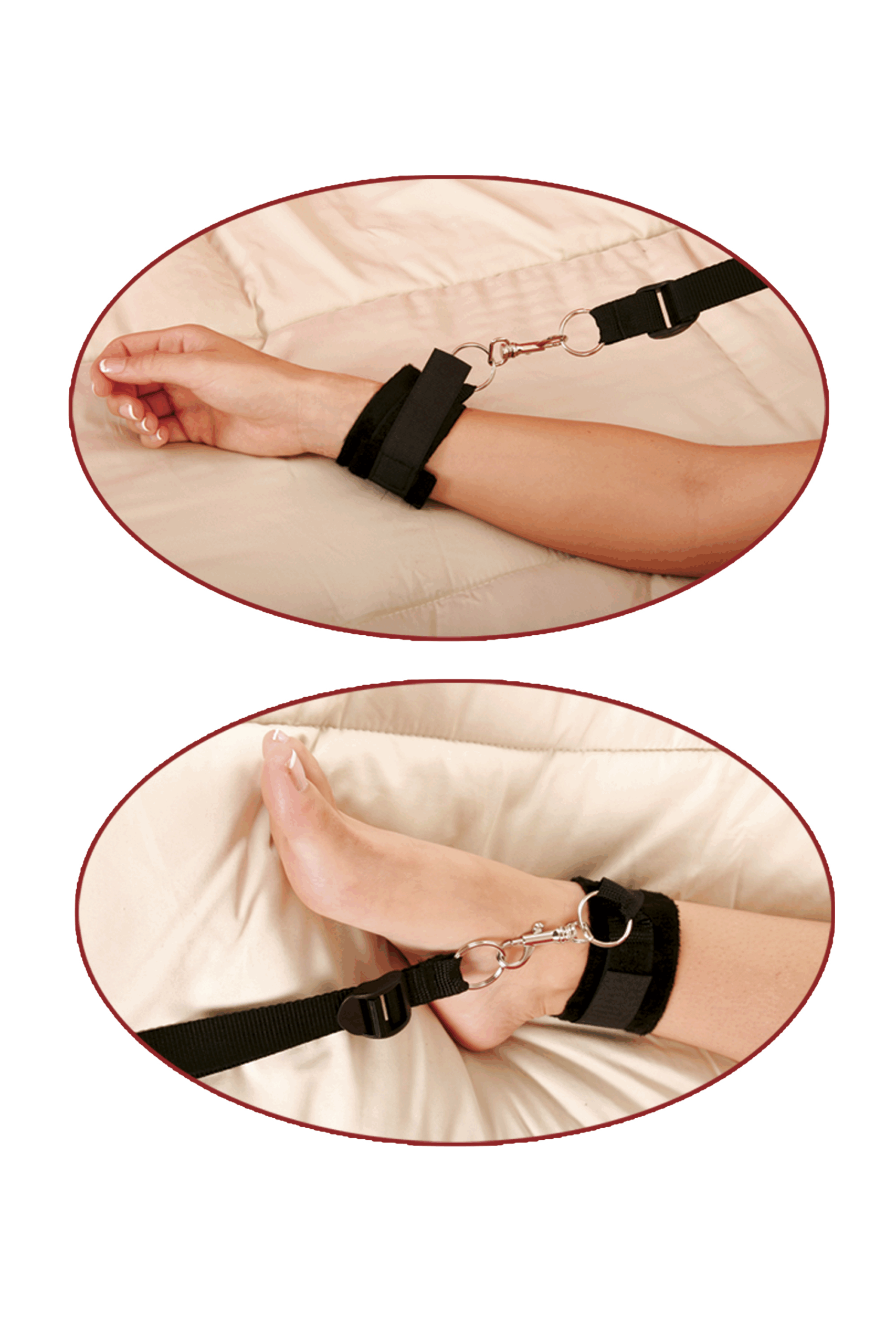 Kit  Bondage retenues pour Lit – Image 6