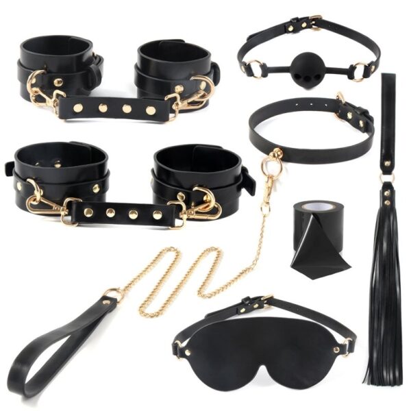 Kit d'accessoires SM avec sacoche 7 Pièces Noir – Image 2