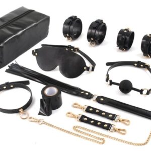 Kit d'accessoires SM avec sacoche 7 Pièces Noir