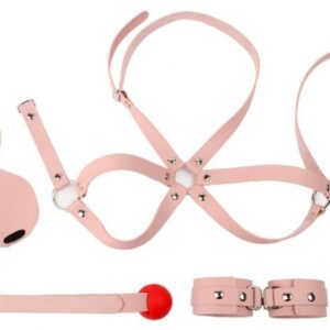 Kit d'Initiation BDSM Obedience 4 Pièces Rose