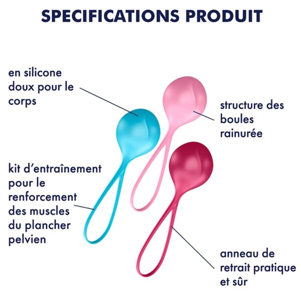 Kit de 3 boules de geisha - 3.8 cm – Image 3