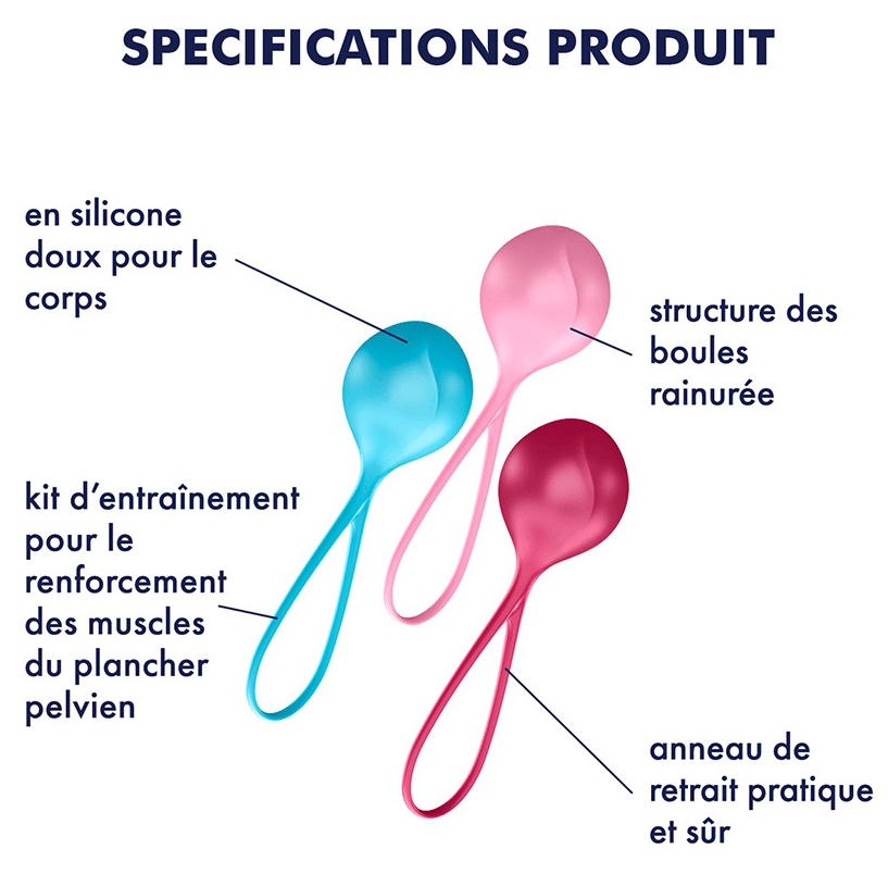Kit de 3 boules de geisha - 3.8 cm – Image 3