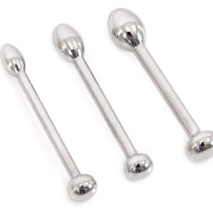 Kit de 3 plugs pour urètre 4.5cm | 6 à 10mm