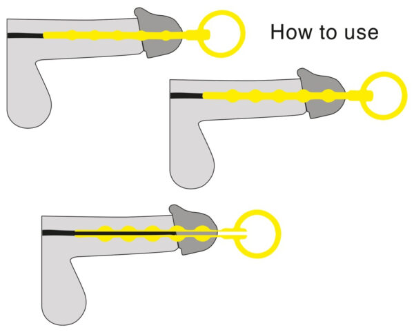 Kit de 3 Tiges d'urètre Training 12 cm - Diamètre 7 à 12mm – Image 8