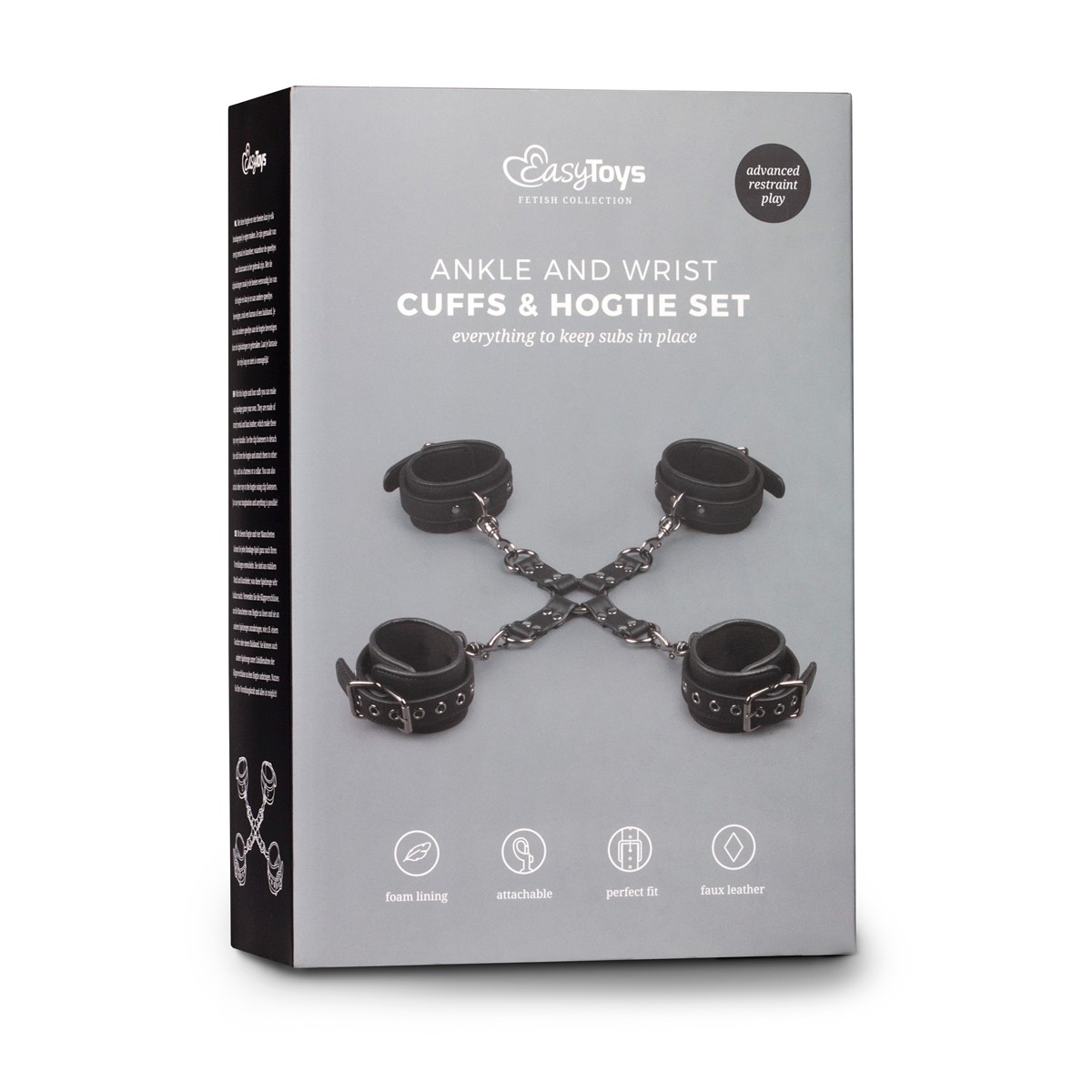 Kit de 4 menottes avec Croix – Image 2