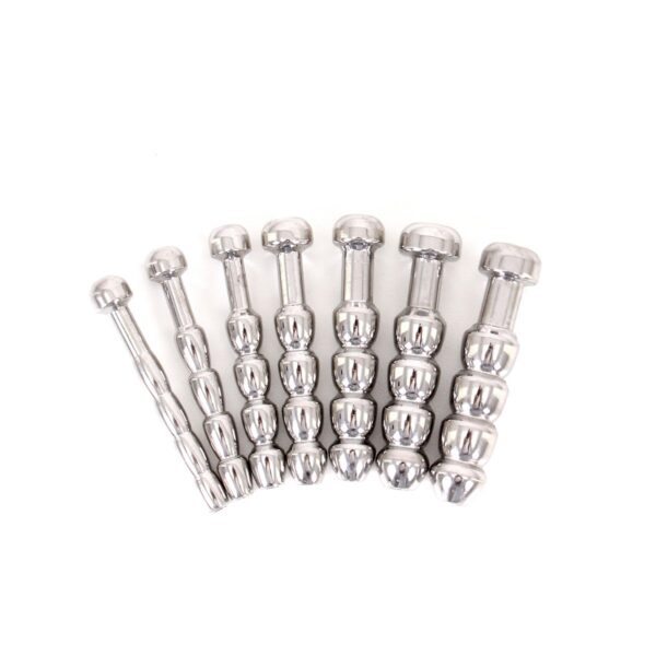 Kit de 7 plugs d'urètre percés Holow 4.2cm | 5 à 11mm – Image 5