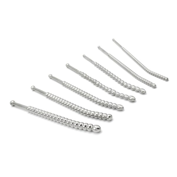 Kit de 7 Tiges d'urètre Beaded Dilator 20 cm - Diamètres 5 à 10mm – Image 2