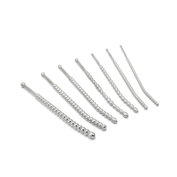 Kit de 7 Tiges d'urètre Beaded Dilator 20 cm - Diamètres 5 à 10mm – Image 6