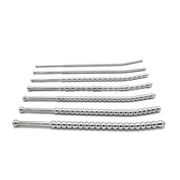 Kit de 7 Tiges d'urètre Beaded Dilator 20 cm - Diamètres 5 à 10mm – Image 7