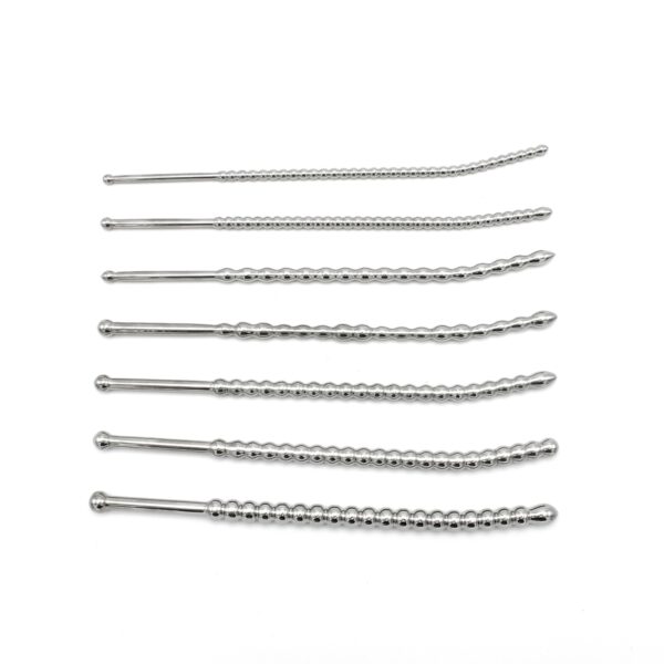 Kit de 7 Tiges d'urètre Beaded Dilator 20 cm - Diamètres 5 à 10mm – Image 8