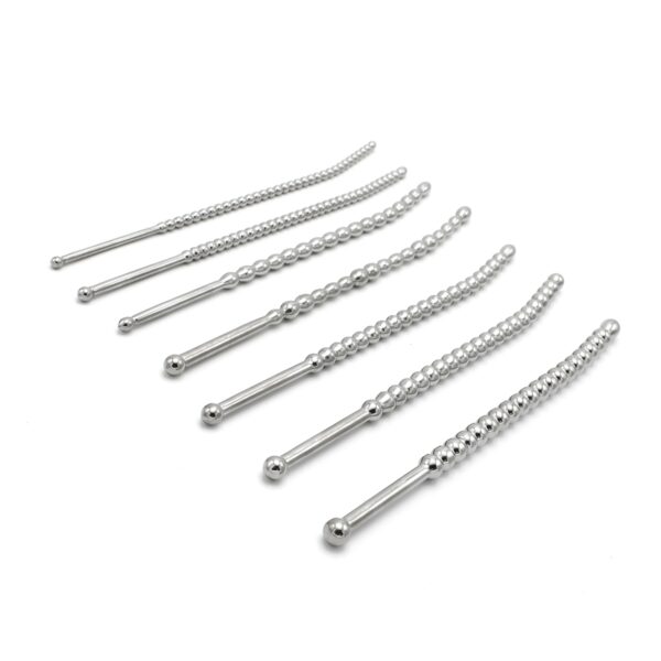 Kit de 7 Tiges d'urètre Beaded Dilator 20 cm - Diamètres 5 à 10mm – Image 9